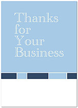 Select a verse, create your own custom verse, or order blank. Lt Blue Logo Business Thanks D114D-V